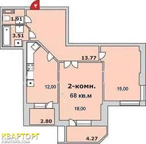 Sell 2-room apartment. Одесса, Артиллерийская — photo 2