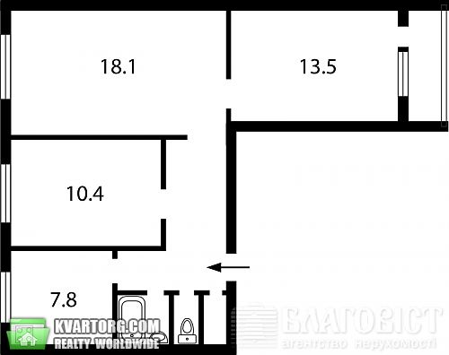 Sell 3-room apartment. Киев, Леси Украинки бул — photo 4
