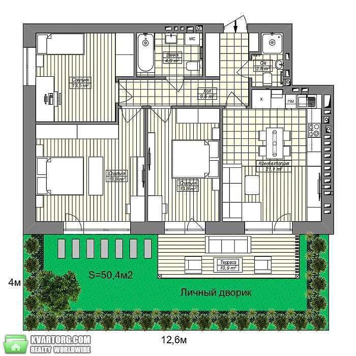 Sell 3-room apartment. Киев, Данченко — photo 3