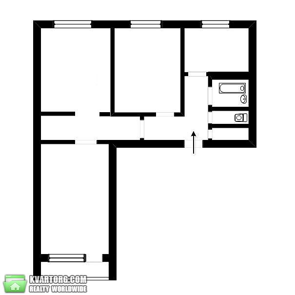 Sell 3-room apartment. Киев,  Гайдай Зои — photo 2