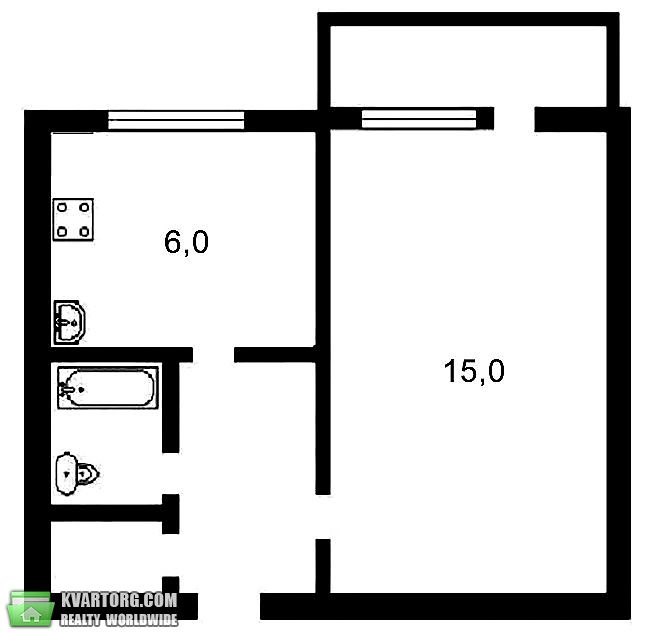 Sell 1-room apartment. Киев,  Рокоссовского пр., — photo 8