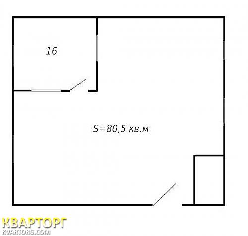 Rent out office. Киев, Зализняка — photo 1