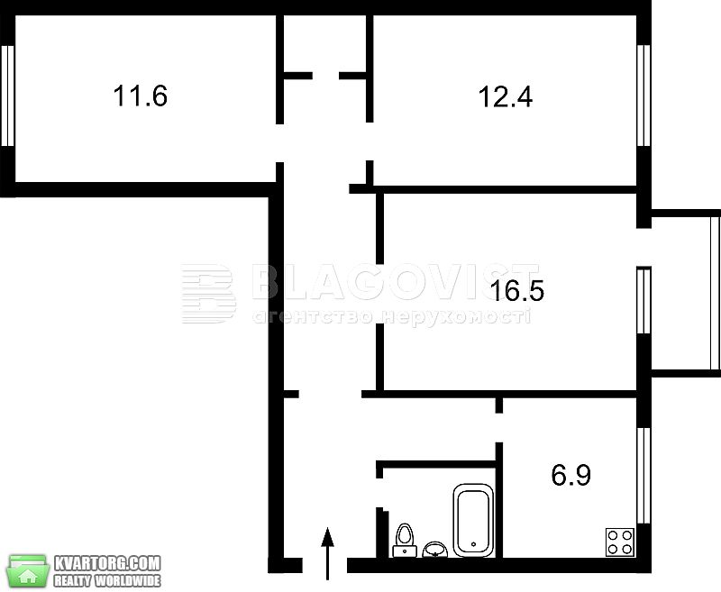 Sell 3-room apartment. Киев,  Первомайского — photo 6