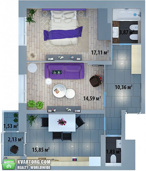 Sell 2-room apartment. Киев, Соломенская — photo 10