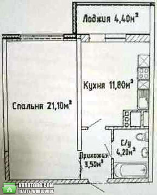 Sell 1-room apartment. Одесса, Среднефонтанская — photo 3