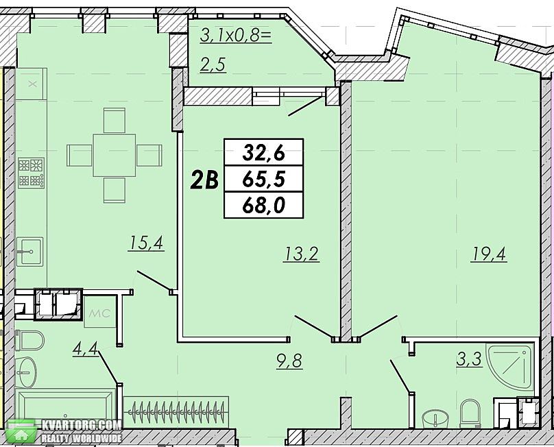 Sell 2-room apartment. Одесса, Прохороская — photo 6