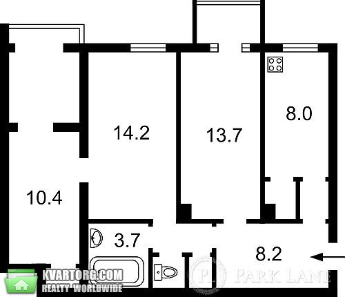 Sell 3-room apartment. Киев, Волошская — photo 2