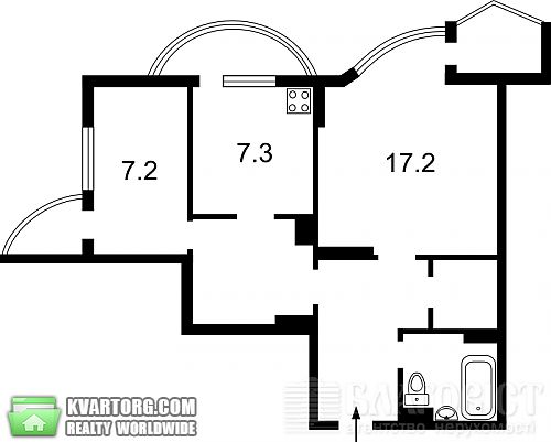Sell 2-room apartment. Киев,  Ахматовой — photo 4