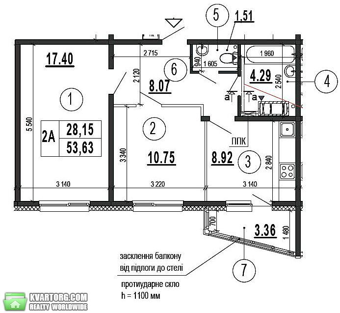Sell 2-room apartment. Киев,  Чавдар — photo 7