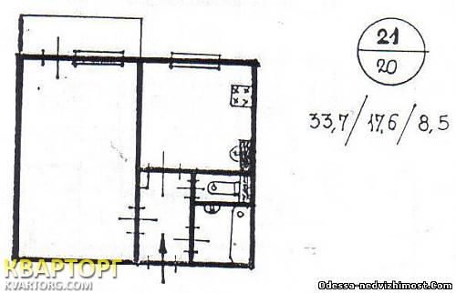 Sell 1-room apartment. Одесса,  Вильямса — photo 2