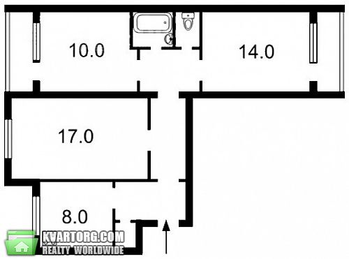 Sell 3-room apartment. Киев, Тростянецкая — photo 2