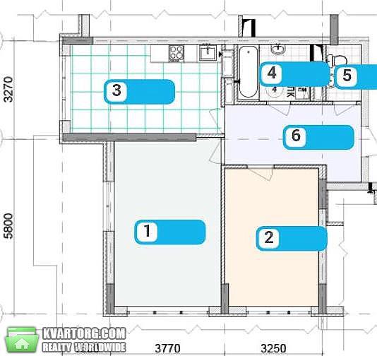 Sell 2-room apartment. Киев, Воскресенская — photo 3