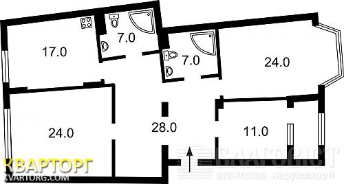 Sell 3-room apartment. Киев, Ломоносова, 73д — photo 3