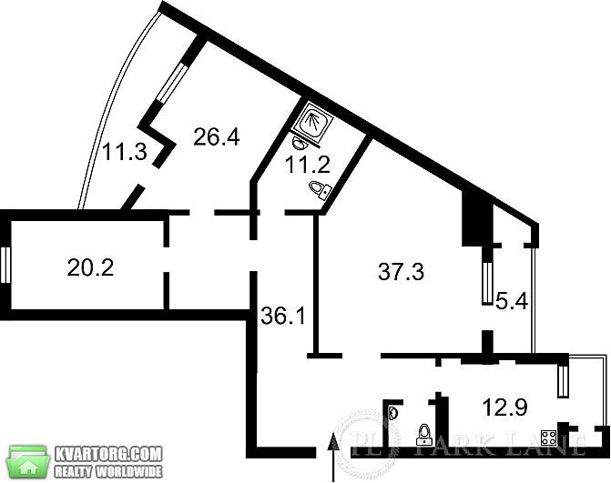 Sell 3-room apartment. Киев,  Срибнокильская — photo 4