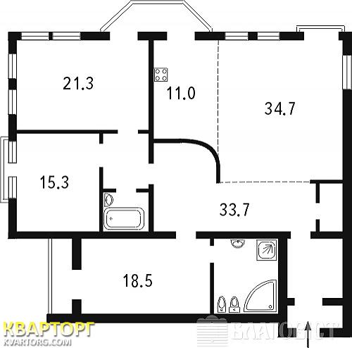 Sell 4-room apartment. Киев,  Почайнинская — photo 2