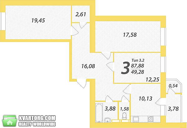 Sell 3-room apartment. Киев,  Комбинатная — photo 5