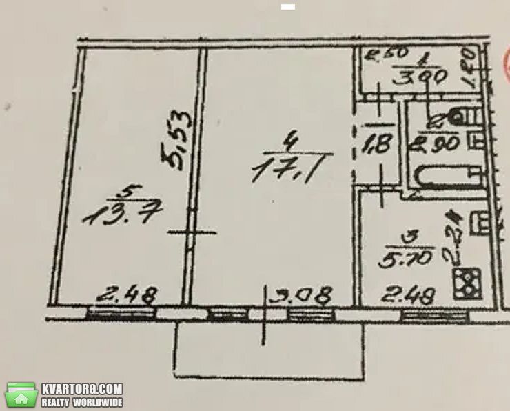 Sell 2-room apartment. Киев, бул. Вацлава Гавела — photo 9