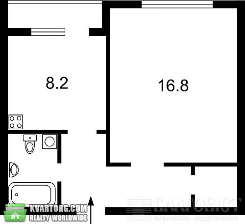Sell 1-room apartment. Киев, Ентузиастов — photo 2