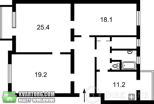 Sell 3-room apartment. Киев,  Институтская — photo 3