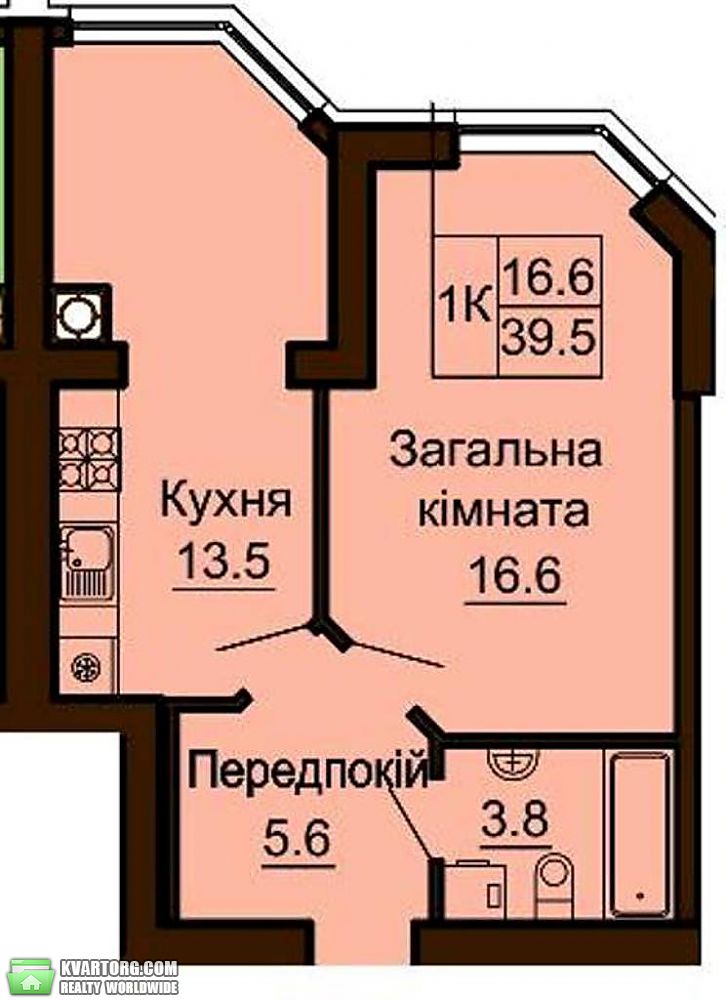 Sell 1-room apartment. Киев,  Большая Окружная — photo 3