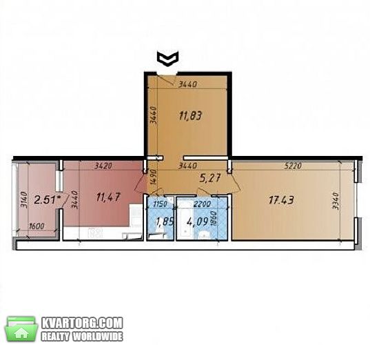 Sell 1-room apartment. Киев, Глушкова пр — photo 2