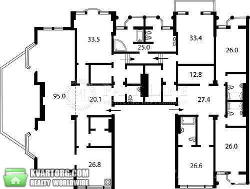 Sell multi-room apartment. Киев,  Грушевского — photo 2