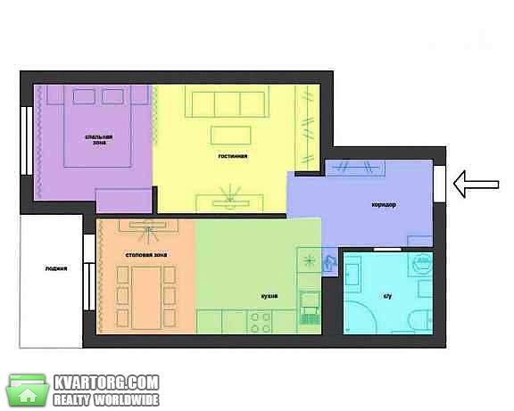 Sell 1-room apartment. Киев,  Лепсе бул — photo 6