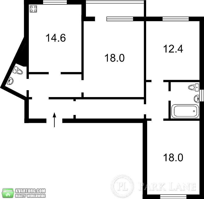 Sell 3-room apartment. Киев, Урловская — photo 5