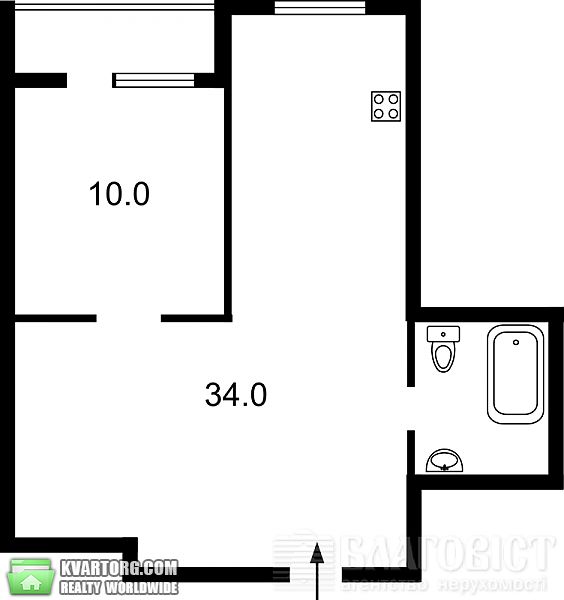 Sell 2-room apartment. Киев, Димитрова — photo 9