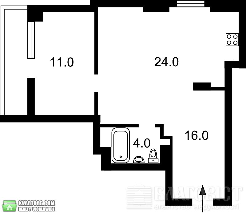 Sell 2-room apartment. Киев,  Златоустовская — photo 7