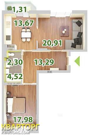 Sell 2-room apartment. Киев, сикорского — photo 6