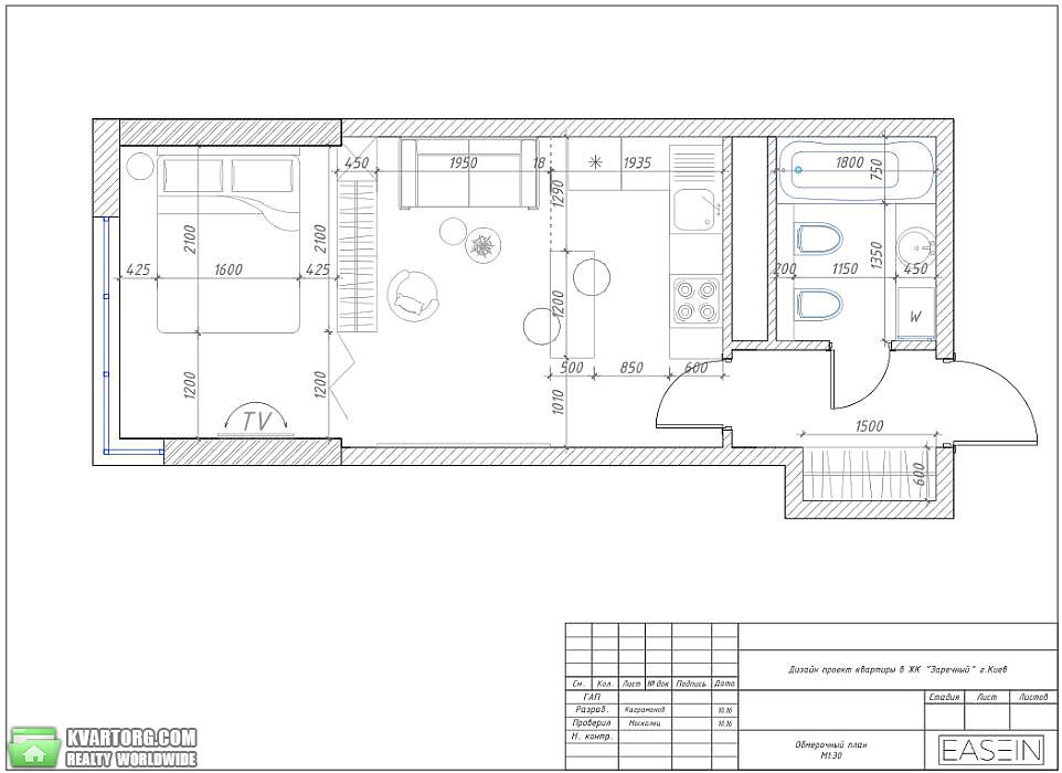 Sell 1-room apartment. Киев,  Заречная — photo 3