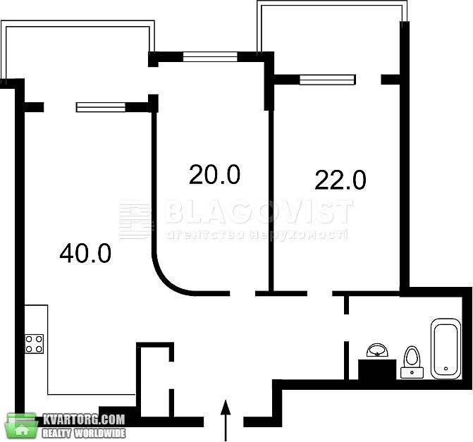 Sell 2-room apartment. Киев,  Голосеевский пр — photo 2