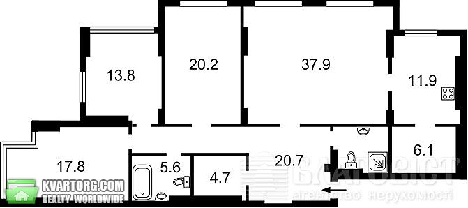 Sell 4-room apartment. Киев,  Днепровская наб — photo 2