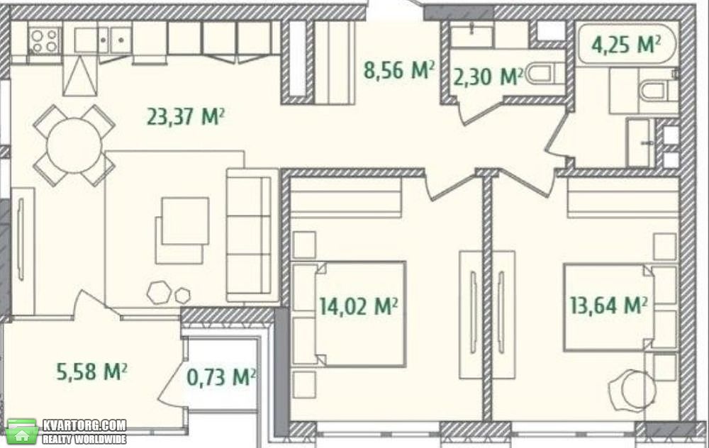 Sell 2-room apartment. Киев, Набережно-Крещатицкая — photo 3