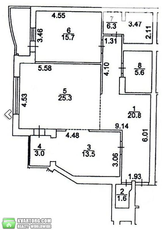 Sell 2-room apartment. Киев,  Бажана — photo 2