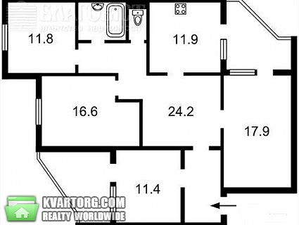 Sell 4-room apartment. Киев, Эрнста — photo 8
