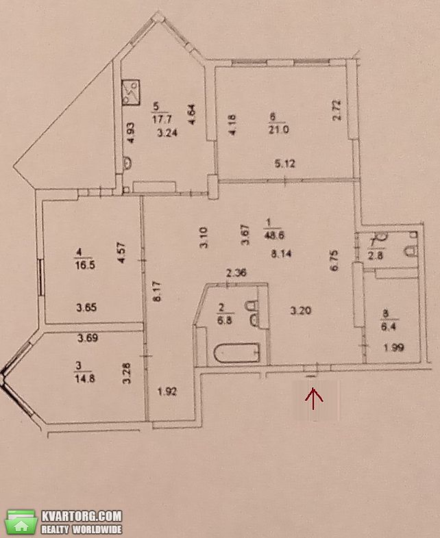 Sell 3-room apartment. Киев,  Саперно-Слободская — photo 1
