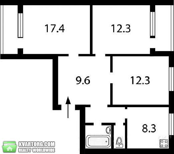 Sell 3-room apartment. Киев,  Декабристов — photo 9