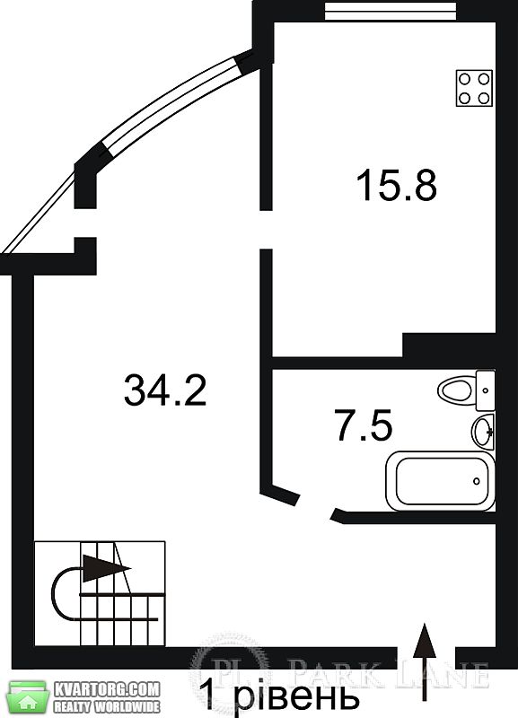 Sell 3-room apartment. Киев,  Ахматовой — photo 2