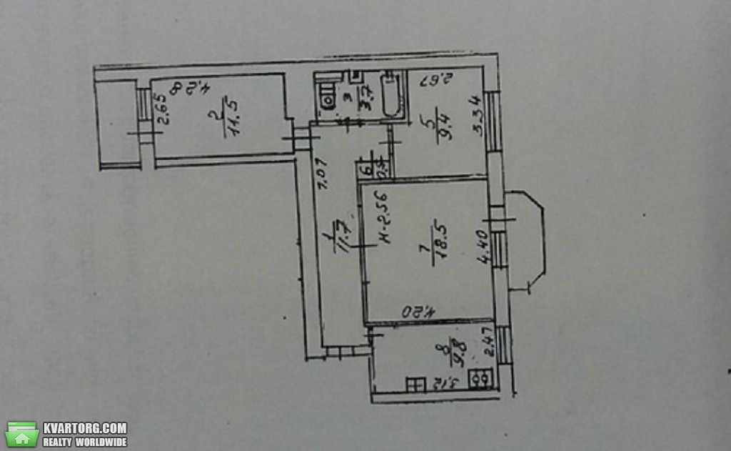 Sell 3-room apartment. Киев,  Мельникова — photo 8