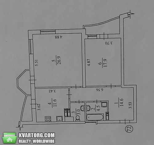 Sell 2-room apartment. Киев, Олевская — photo 9