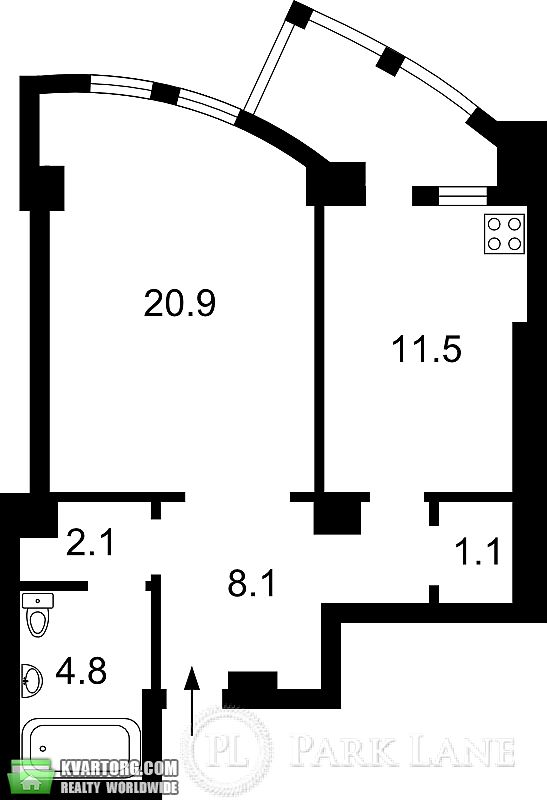 Sell 2-room apartment. Киев,  Дружбы Народов бул — photo 2