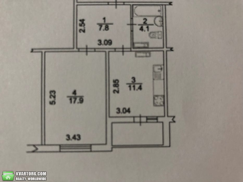 Sell 1-room apartment. Киев,  Ломоносова — photo 8
