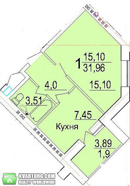 Sell 1-room apartment. Одесса, г. Южный — photo 2