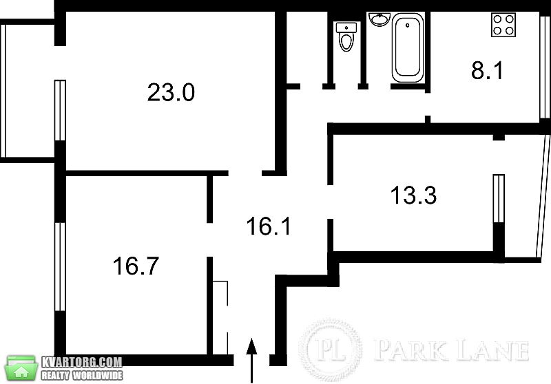 Sell 3-room apartment. Киев,  Предславинская — photo 3