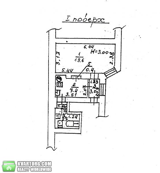 Sell 1-room apartment. Одесса, Волжский переулок — photo 1