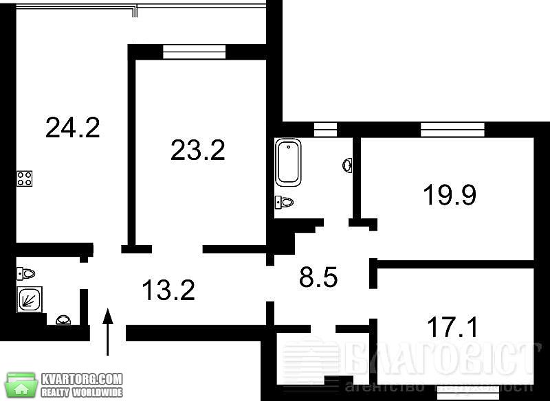 Sell 3-room apartment. Киев, Димитрова — photo 10