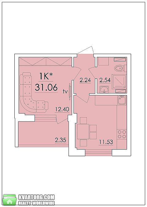 Sell 1-room apartment. Одесса, Академика Сахарова — photo 1