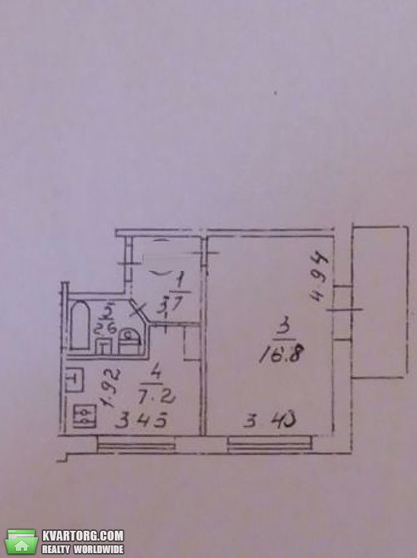 Sell 1-room apartment. Киев,  Ватутина пр — photo 9